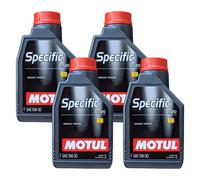 4 LT MOTUL SPECIFIC 0720 5W30 Olio motore sintetico per Diesel Renault con DPF