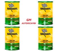 4 LT Olio motore AUTO Bardhal TECHNOS XFS 5W-30 SINTETICO C2-C3 342039