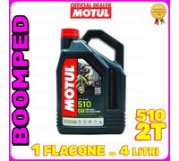 §Olio Motore Semisintetico Motul 510 2T 4L§