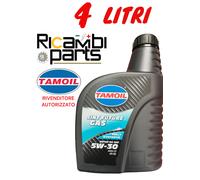 4 LT OLIO TAMOIL 5W30 SINT FUTURE GAS - GPL ACEA C3 API SN - 100% SINTETICO