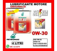 4 LT SELENIA DIGITEK 0W-30 ACEA C2 MOTORI TWINAIR BENZINA FCA FILTRO OLIO EOF247