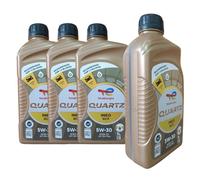 4 LT TOTAL QUARTZ INEO RCP OLIO MOTORE 5W30 ACEA A3 API SN PLUS