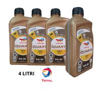 4 LT TOTAL QUARTZ INEO RCP OLIO MOTORE 5W30 ACEA C3 API SN PLUS - PFW 9.555.5/03