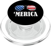 4 luglio America Independence Day Patriot USA Uomo & Donna PopSockets PopGrip per MagSafe