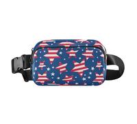 4 ° luglio Giorno dell'Indipendenza Stati Uniti Alla Moda Crossbody Bag Marsupio Pack per le Donne Uomini Mini Running Belt Bag, 4 luglio Giorno dell'Indipendenza Stati Uniti, 1 size