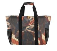 4 luglio Independence Day White Warrior Bird Utility Beach Tote pieghevole tela sabbia borsa da spiaggia, 4 luglio Giorno dell'Indipendenza Uccello guerriero bianco, 1 size, Moda