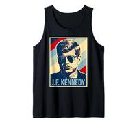 4 luglio John F. Kennedy è Il Mio Presidente Patriottico Canotta