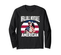 4 Luglio Nuovo Papa Americano Leone XIV Uomini Donne Maglia a Manica