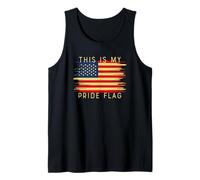4 luglio This Is My Pride Bandiera USA American Patriotic Canotta