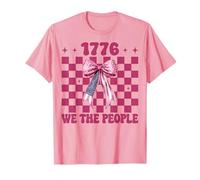 4 luglio USA Bandiera Americana Patriottica 1776 Noi Il Popolo Maglietta