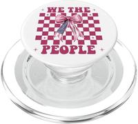 4 luglio USA Bandiera americana Ragazza patriottica We The People PopSockets PopGrip per MagSafe