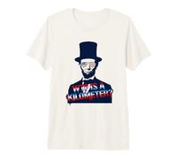 4 luglio WTF è Un chilometro Abraham Lincoln Patriot Maglietta Premium