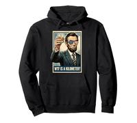 4 luglio WTF è Un chilometro Americano Abraham Lincoln Felpa con Cappuccio