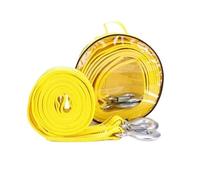 4 M Heavy Duty 5 Tonnellate Cavo Di Traino For Auto Traino Fune Cinghia Ganci Gancio A U For Recupero Su Strada(4M 5T Eage HOOK)