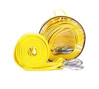 4 M Heavy Duty 5 Tonnellate Cavo Di Traino For Auto Traino Fune Cinghia Ganci Gancio A U For Recupero Su Strada(4M 5T Eage HOOK)