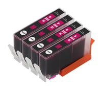 4 Magenta Cartucce d'inchiostro per HP Photosmart plus/premium all-in-1, C309h