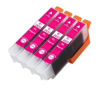 Go Inks Cartucce d'inchiostro Magenta 24XL compatibili per Epson XP-55/760/860/960 4 pezzi