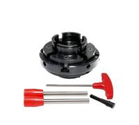 4 "Mandrino for tornio for legno 100mm 4 griffe autocentrante con filettatura 1 pollice M33 M18 Accessori for utensili for tornitura for la lavorazione del legno fai da te (Color : 1 Inch 8TPI)