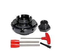 4 "Mandrino for tornio for legno 100mm 4 griffe autocentrante con filettatura 1 pollice M33 M18 Accessori for utensili for tornitura for la lavorazione del legno fai da te (Color : M18 x 2.5)
