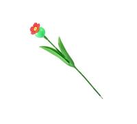 4 mangiatoie per colibrì da giardino all'aperto con disegni di picchetto e forma di fiore a forma di fiore per gli amanti della natura facile da pulire alimentatore