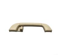 4 maniglie da soffitto pieghevoli con molla di ritorno grigio scuro (beige) | Plastica ABS, consistenza morbida, presa comoda, set da 4, colore beige per Camry
