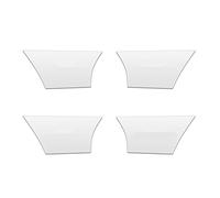 4 Maniglie Decorative per Porte Interne Auto in Acciaio Inossidabile, per Solaris 2017-2020 (Blu)