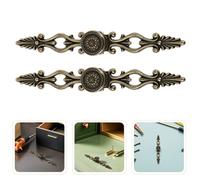 4 maniglie per mobili antichi: pomelli per cassetti in lega di zinco per