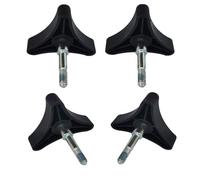 4 manopole di ricambio universali per roller, deambulatori pieghevoli, deambulatori a manovella, ecc, parti generali di accessori per deambulatori deambulatori