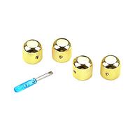 4 manopole per chitarra elettrica Manopole di controllo del potenziometro per chitarra 6 mm Manopole di controllo della velocità dell'albero rotante Manopole per tono Set di manopole per chitarra