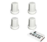 4 manopole per controller per Arturia Midi, manopole di ricambio per controller MIDI, compatibili con Arturia Keylab88 e Keylab Essential, manopola di controllo del potenziometro per accessori per