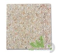 4 MARMETTE MATTONELLE CEMENTO GHIAIA PER BASE OMBRELLONE CM.50X50 KG.84