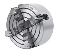 4 Mascella Il Tornio - Strumento per la di Lavoro della di Serraggio Forte - Diametro 125 Mm, velocità 3000R/min per la Perforazione e Fresatura Chuck del Tornio in Metallo in Ghisa Irregolare e