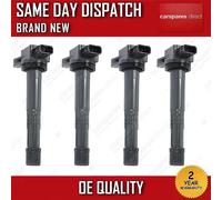 4 Matita Accensione Bobina Set Per Honda Civic MK7 2.0 Tipo R, I Sport 1999>