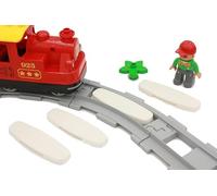 4 Mattoni d'azione Luce per Treno compatibili Duplo