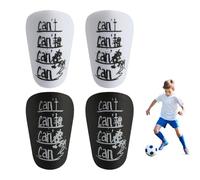 4 mini parastinchi da calcio, piccoli parastinchi da calcio, per ragazzi, ragazze, adolescenti e bambini