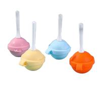 4 mini stampi in silicone per gelato, fai da te, stampi per ghiaccioli per bambini per dolcetti fatti in casa