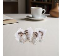 4 mini statuette di angeli a forma di banda musicale - Statuette in miniatura