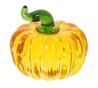 4 mini zucche di cristallo: fermacarte a forma di zucca del Ringraziamento -