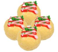 4 Miniatura Casa Delle Cibo Takoyaki