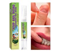 4 ml di arresto per unghie - Trattamento pungente Рer unghie | Nessun smalto Peŕ unghi | Deterrente pe la succhiamento del pollice | Tassper anti-Bite Nåil per il bambino di scuola materna da donna