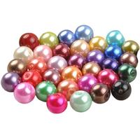 4 mm * Formato della MISCELA casuale MIX Colore Liscio di forma rotonda Perline di plastica allentate per fare il braccialetto Gioielli orecchino gingillo fai da teProfessionale e alla moda