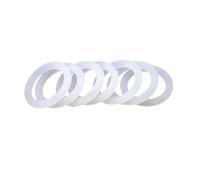 4 mm X 14 mm X 22 mm, Guarnizioni O-ring in gomma VMQ bianca, 100 pezzi