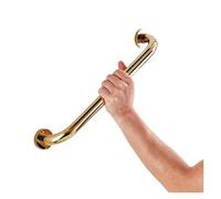 4 modelli di maniglione di sicurezza for bagno 30/40/50 cm, corrimano for WC in ottone bronzo antico, maniglia di supporto for doccia EL89(Golden-40cm)