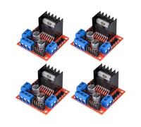 4 moduli scheda controller L298N Motor Drive, motore passo-passo DC Dual H-Bridge, adatti per Arduino Smart Car Power UNO Mega R3 Mega2560