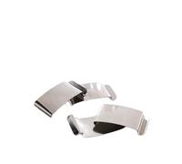 4 Molle pinze in acciaio cromato per unire stampi in policarbonato