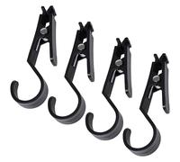 4 mollette da bucato, clip per tende, ganci per asciugamani, ganci per asciugamani, ganci per asciugamani, ganci per luce multifunzionali, ganci per campeggio, attrezzature da campeggio