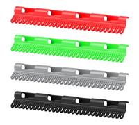 4 mollette per calze multifunzionali e pratiche, grucce per calze, stendibiancheria per asciugacapelli, mollette in plastica, adatte per biancheria intima, calze, cravatte