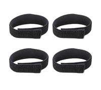 4 mollette per pantaloni da bicicletta, in gomma altamente elastica, per ciclismo, giardinaggio, uniformi militari