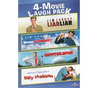 4-Movie Laugh Pack: Liar Liar / Bruce Almighty / Happy Gilmore / Billy Mad (DVD)