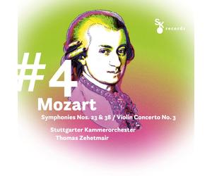 #4 Mozart: Symphonies Nos. 23 & 38 "Prague" / Violin Concerto No. 3 (Ltd. (DVD)